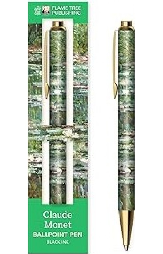 Claude Monet: Bridge over a Pond of Water Lilies Boxed Decorative Ballpoint Pen